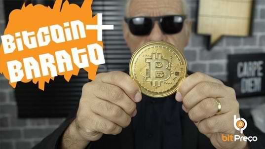 Vídeo Bitcoin mais barato